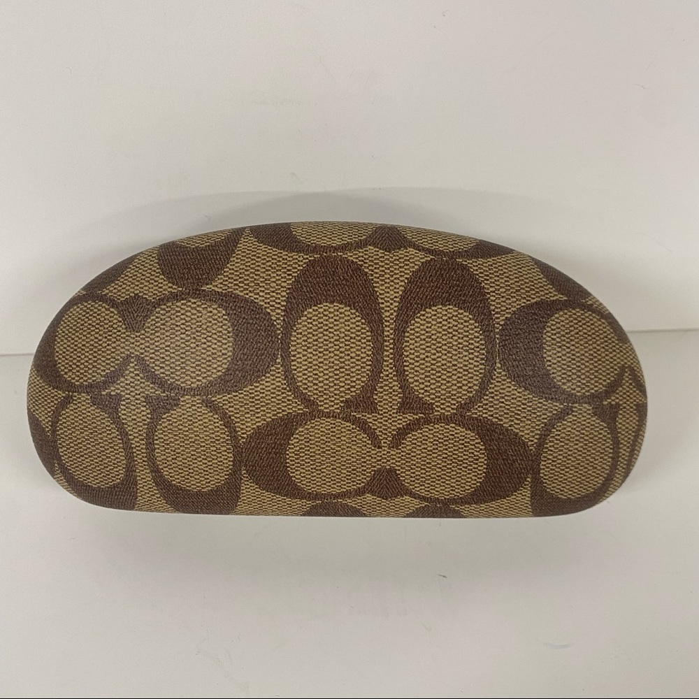 Coach | Hard Shell Signature Monogram Glasses Case - Picture 4 of 5